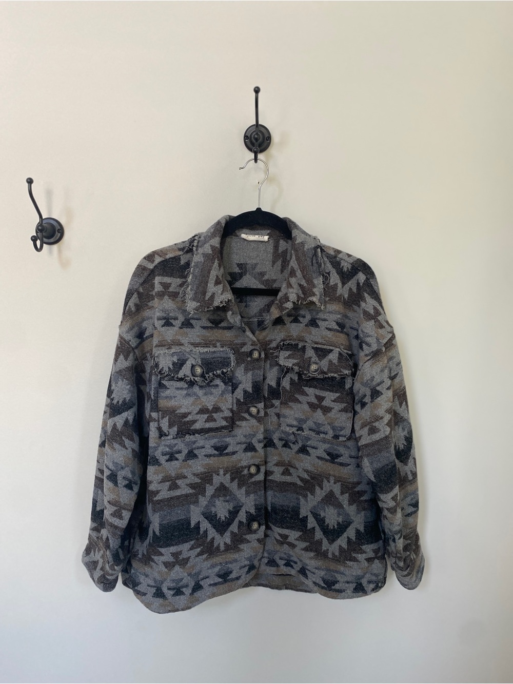 Women’s Autumn Western Shirt Jacket Size Large